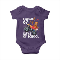 67 Days of School Monster Truck Baby Onesie 67th Day Boys Tung Tung Tung Sahur - Wonder Print Shop
