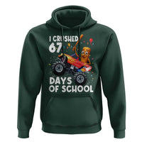 67 Days of School Monster Truck Hoodie 67th Day Boys Tung Tung Tung Sahur - Wonder Print Shop