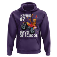 67 Days of School Monster Truck Hoodie 67th Day Boys Tung Tung Tung Sahur - Wonder Print Shop