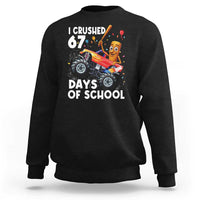 67 Days of School Monster Truck Sweatshirt 67th Day Boys Tung Tung Tung Sahur - Wonder Print Shop