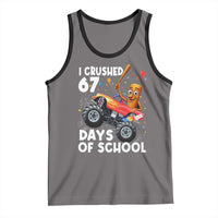 67 Days of School Monster Truck Tank Top 67th Day Boys Tung Tung Tung Sahur - Wonder Print Shop