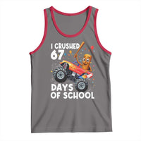67 Days of School Monster Truck Tank Top 67th Day Boys Tung Tung Tung Sahur - Wonder Print Shop