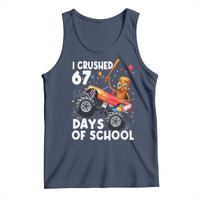 67 Days of School Monster Truck Tank Top 67th Day Boys Tung Tung Tung Sahur - Wonder Print Shop