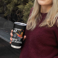 67 Days of School Monster Truck Tumbler Cup 67th Day Boys Tung Tung Tung Sahur - Wonder Print Shop