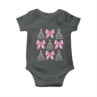 Coquette Bow Christmas Baby Onesie Girly Xmas Tree Teacher Pencil Bow - Wonder Print Shop