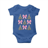 Coquette Bow Christmas Baby Onesie Girly Xmas Tree Teacher Pencil Bow - Wonder Print Shop