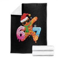 Funny 67 Meme Gingerbread Christmas Throw Blanket Six Seven Ice Cream Drip Boys - Wonder Print Shop