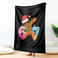 Funny 67 Meme Gingerbread Christmas Throw Blanket Six Seven Ice Cream Drip Boys - Wonder Print Shop