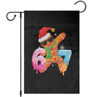 Funny 67 Meme Gingerbread Christmas Garden Flag Six Seven Ice Cream Drip Boys - Wonder Print Shop
