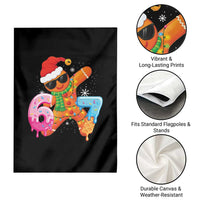 Funny 67 Meme Gingerbread Christmas Garden Flag Six Seven Ice Cream Drip Boys - Wonder Print Shop