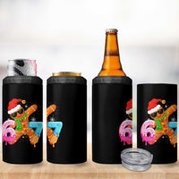 Funny 67 Meme Gingerbread Christmas 4 in 1 Can Cooler Tumbler Six Seven Ice Cream Drip Boys - Wonder Print Shop