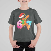 Funny 67 Meme Gingerbread Christmas T Shirt For Kid Six Seven Ice Cream Drip Boys - Wonder Print Shop