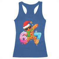 Funny 67 Meme Gingerbread Christmas Racerback Tank Top Six Seven Ice Cream Drip Boys - Wonder Print Shop