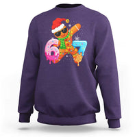 Funny 67 Meme Gingerbread Christmas Sweatshirt Six Seven Ice Cream Drip Boys - Wonder Print Shop