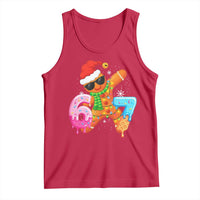 Funny 67 Meme Gingerbread Christmas Tank Top Six Seven Ice Cream Drip Boys - Wonder Print Shop
