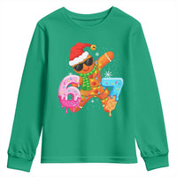 Funny 67 Meme Gingerbread Christmas Youth Sweatshirt Six Seven Ice Cream Drip Boys - Wonder Print Shop