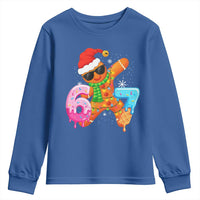 Funny 67 Meme Gingerbread Christmas Youth Sweatshirt Six Seven Ice Cream Drip Boys - Wonder Print Shop