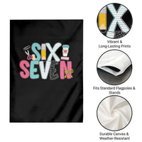 Funny Teacher Six Seven Garden Flag 6 7 Meme - Wonder Print Shop