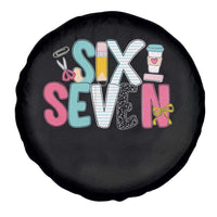 Funny Teacher Six Seven Spare Tire Cover 6 7 Meme - Wonder Print Shop