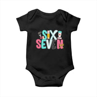 Funny Teacher Six Seven Baby Onesie 6 7 Meme - Wonder Print Shop