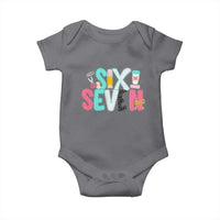 Funny Teacher Six Seven Baby Onesie 6 7 Meme - Wonder Print Shop