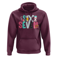 Funny Teacher Six Seven Hoodie 6 7 Meme - Wonder Print Shop