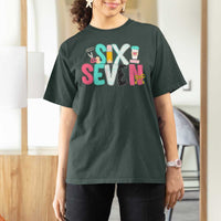 Funny Teacher Six Seven T Shirt For Women 6 7 Meme - Wonder Print Shop
