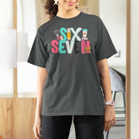 Funny Teacher Six Seven T Shirt For Women 6 7 Meme - Wonder Print Shop