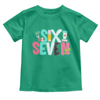 Funny Teacher Six Seven Toddler T Shirt 6 7 Meme - Wonder Print Shop