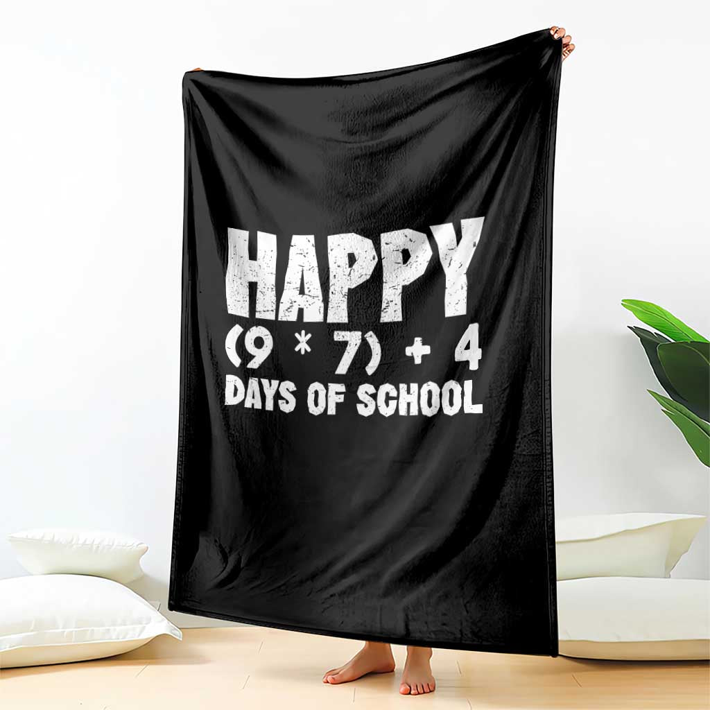 67 Days Of School Throw Blanket Do The Math 67 Meme Funny Six Seven Teacher - Wonder Print Shop