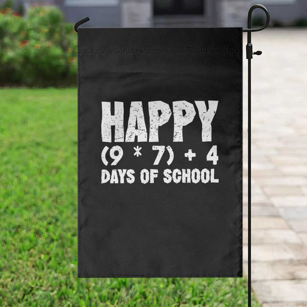 67 Days Of School Garden Flag Do The Math 67 Meme Funny Six Seven Teacher - Wonder Print Shop