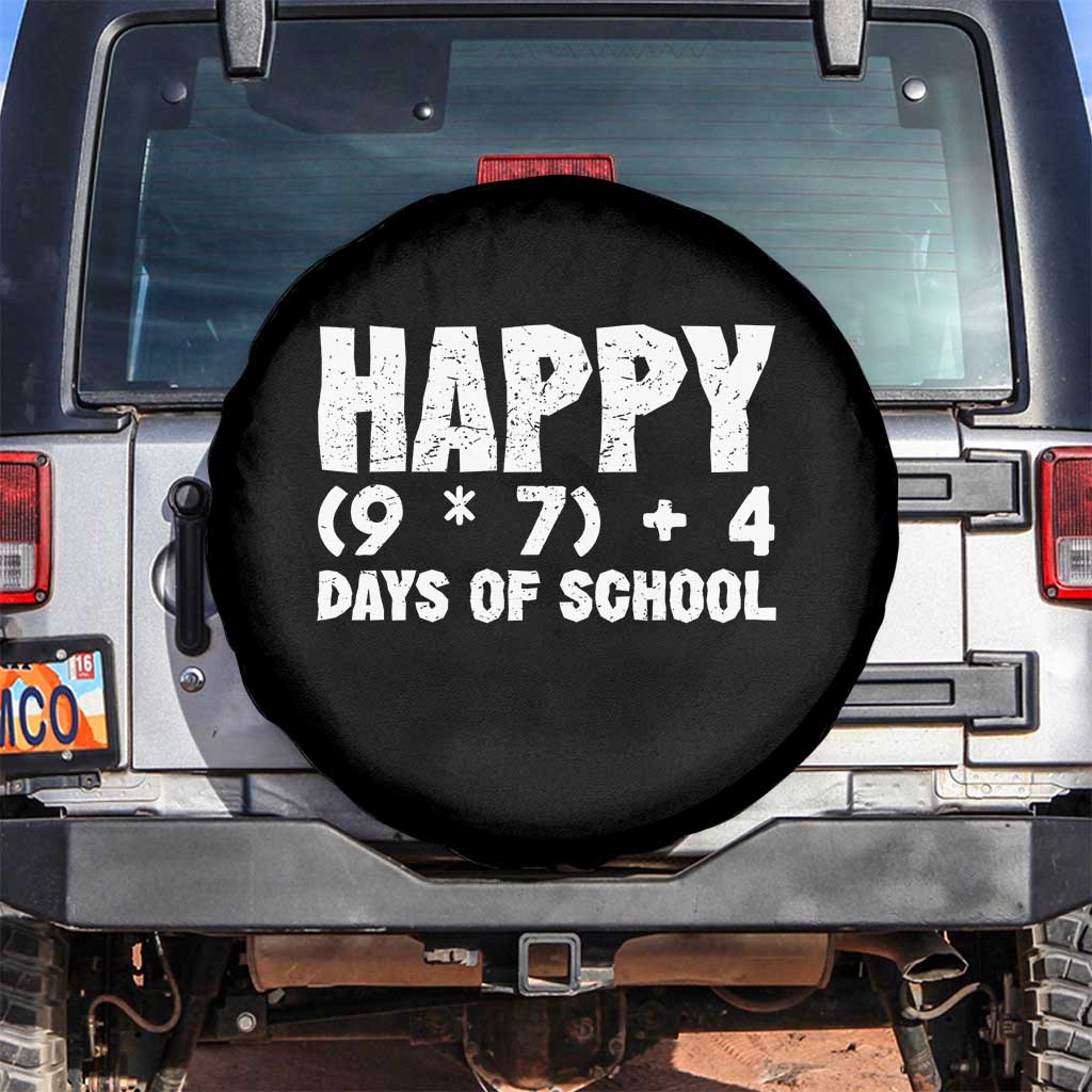 67 Days Of School Spare Tire Cover Do The Math 67 Meme Funny Six Seven Teacher - Wonder Print Shop