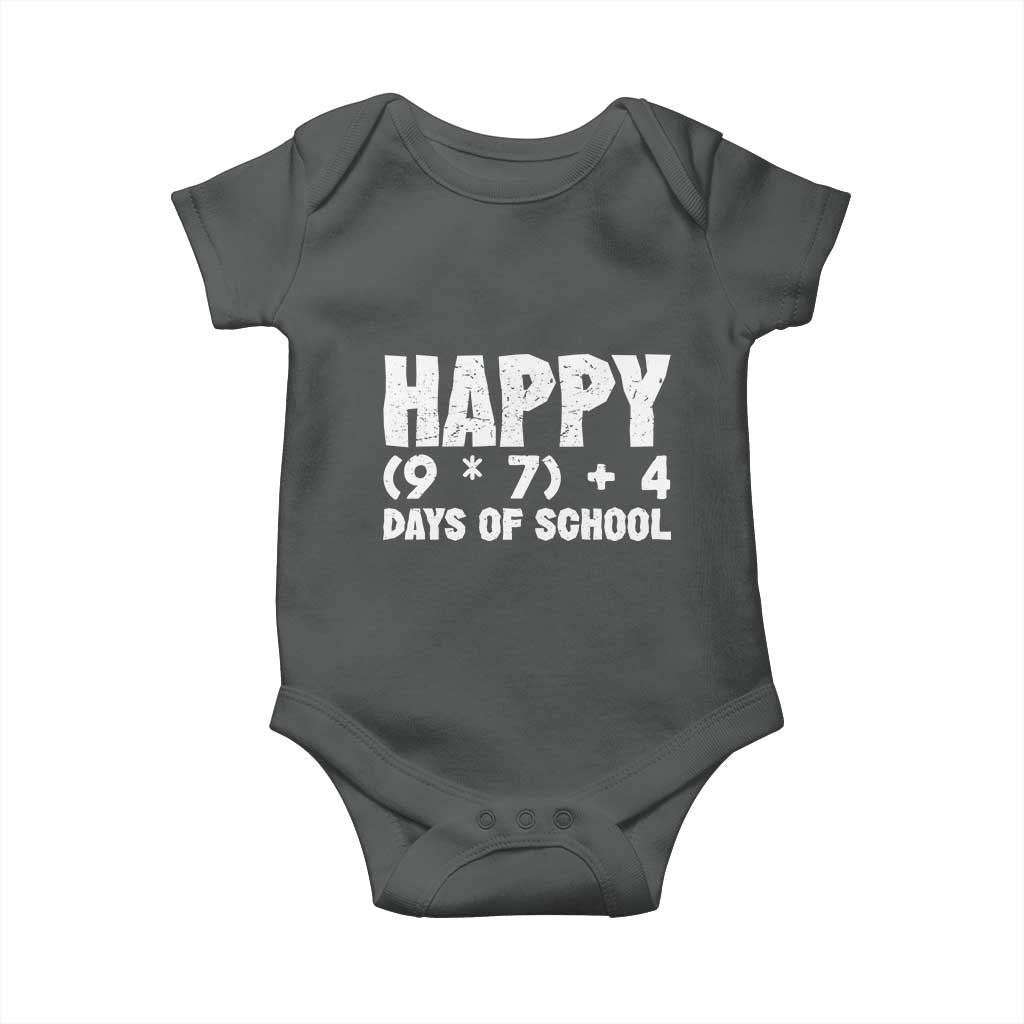 67 Days Of School Baby Onesie Do The Math 67 Meme Funny Six Seven Teacher - Wonder Print Shop