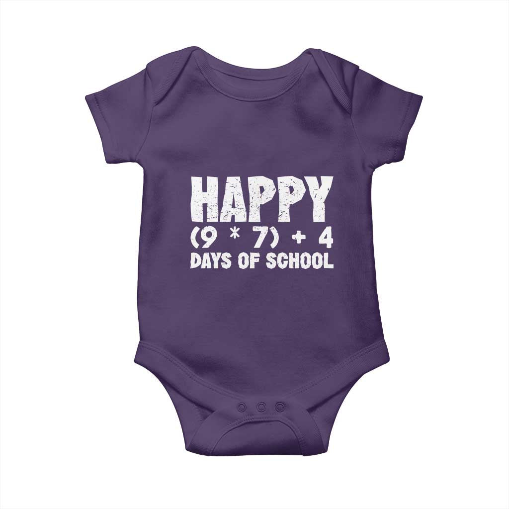 67 Days Of School Baby Onesie Do The Math 67 Meme Funny Six Seven Teacher - Wonder Print Shop