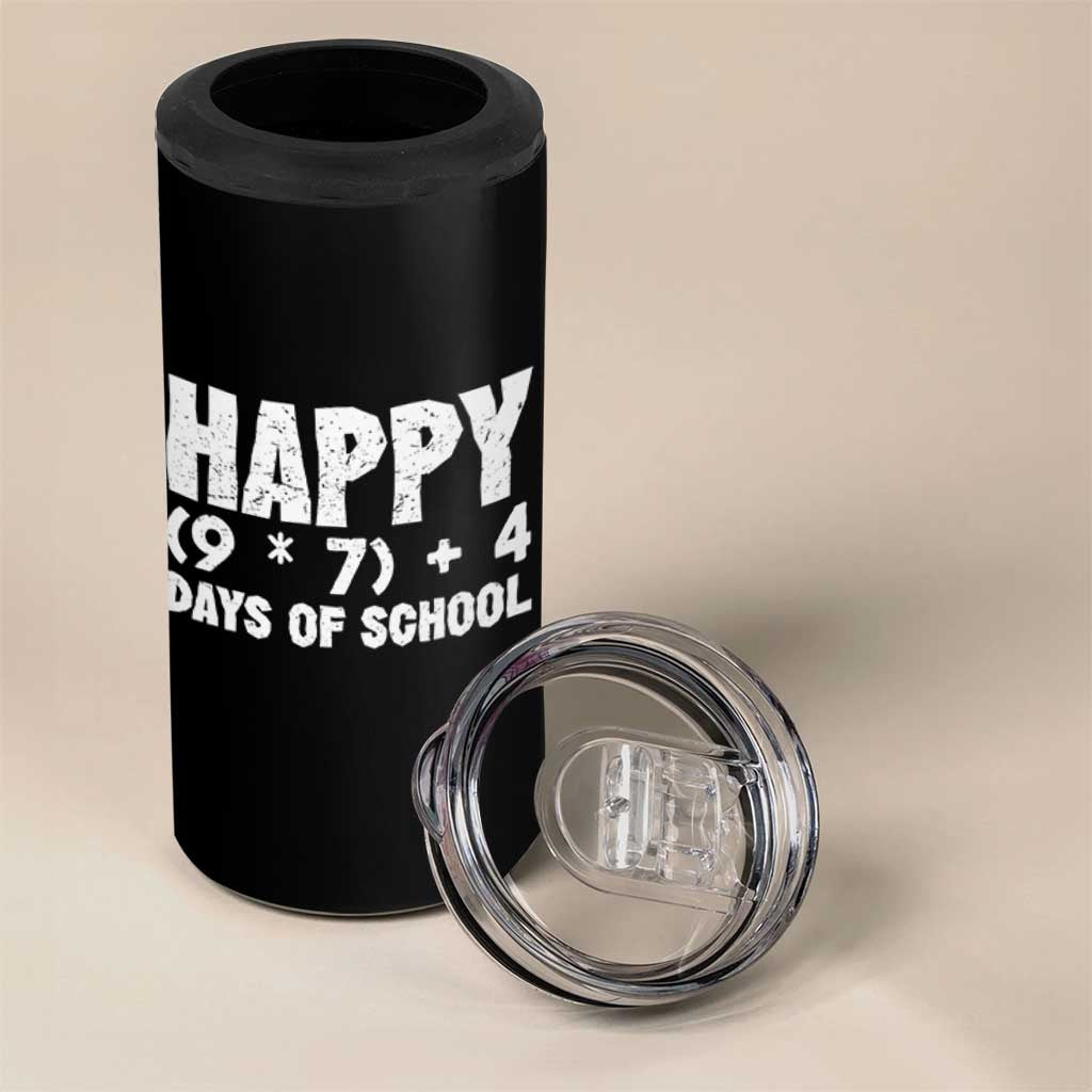 67 Days Of School 4 in 1 Can Cooler Tumbler Do The Math 67 Meme Funny Six Seven Teacher - Wonder Print Shop