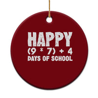 67 Days Of School Ceramic Ornament Do The Math 67 Meme Funny Six Seven Teacher - Wonder Print Shop