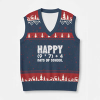 67 Days Of School V-Neck Knit Sweater Vest Do The Math 67 Meme Funny Six Seven Teacher - Wonder Print Shop