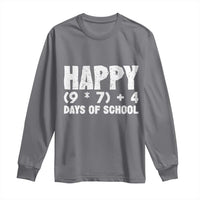 67 Days Of School Long Sleeve Shirt Do The Math 67 Meme Funny Six Seven Teacher - Wonder Print Shop