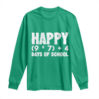 67 Days Of School Long Sleeve Shirt Do The Math 67 Meme Funny Six Seven Teacher - Wonder Print Shop