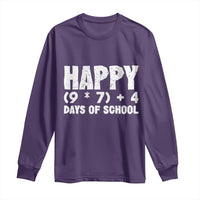 67 Days Of School Long Sleeve Shirt Do The Math 67 Meme Funny Six Seven Teacher - Wonder Print Shop