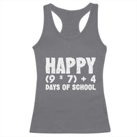 67 Days Of School Racerback Tank Top Do The Math 67 Meme Funny Six Seven Teacher - Wonder Print Shop