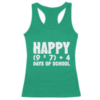 67 Days Of School Racerback Tank Top Do The Math 67 Meme Funny Six Seven Teacher - Wonder Print Shop