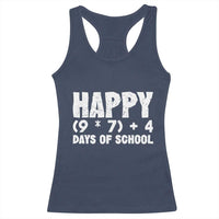 67 Days Of School Racerback Tank Top Do The Math 67 Meme Funny Six Seven Teacher - Wonder Print Shop