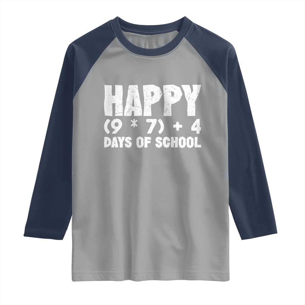 67 Days Of School Raglan Shirt Do The Math 67 Meme Funny Six Seven Teacher - Wonder Print Shop