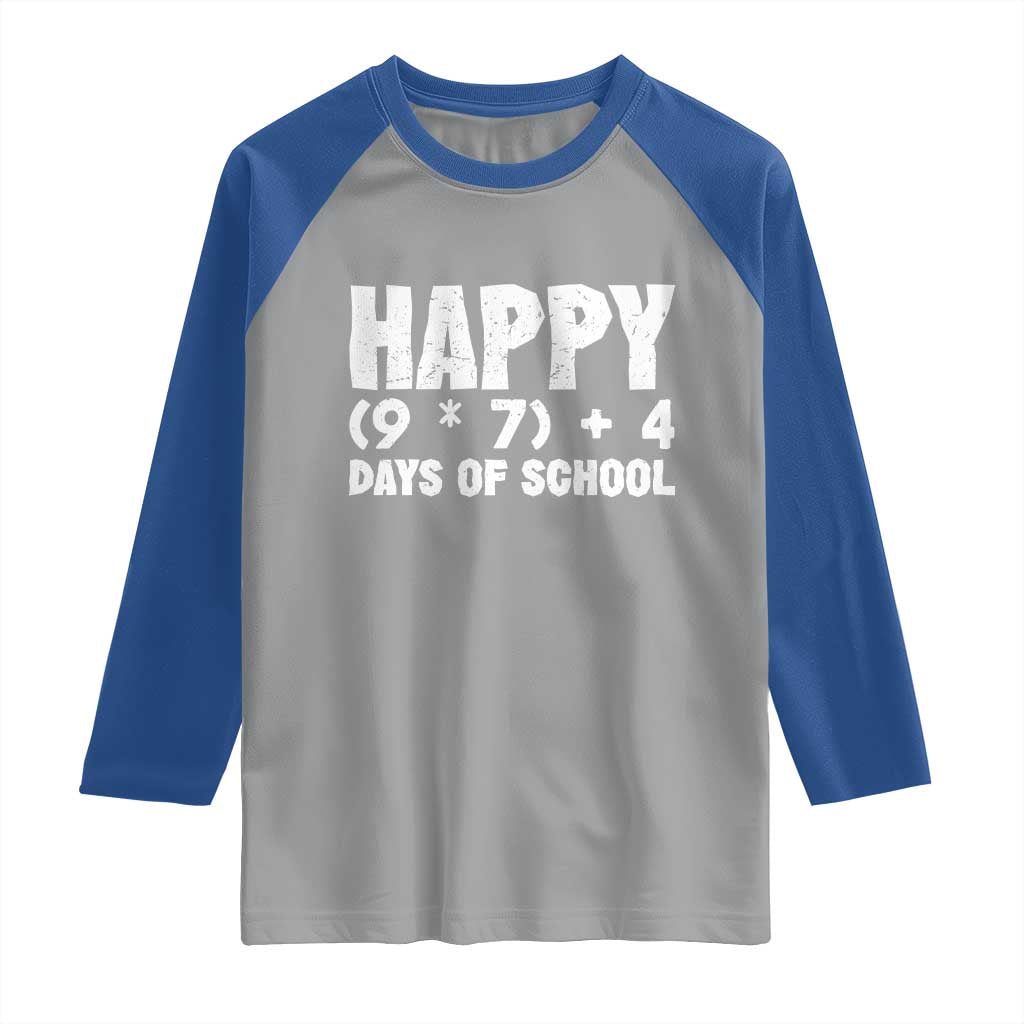 67 Days Of School Raglan Shirt Do The Math 67 Meme Funny Six Seven Teacher - Wonder Print Shop