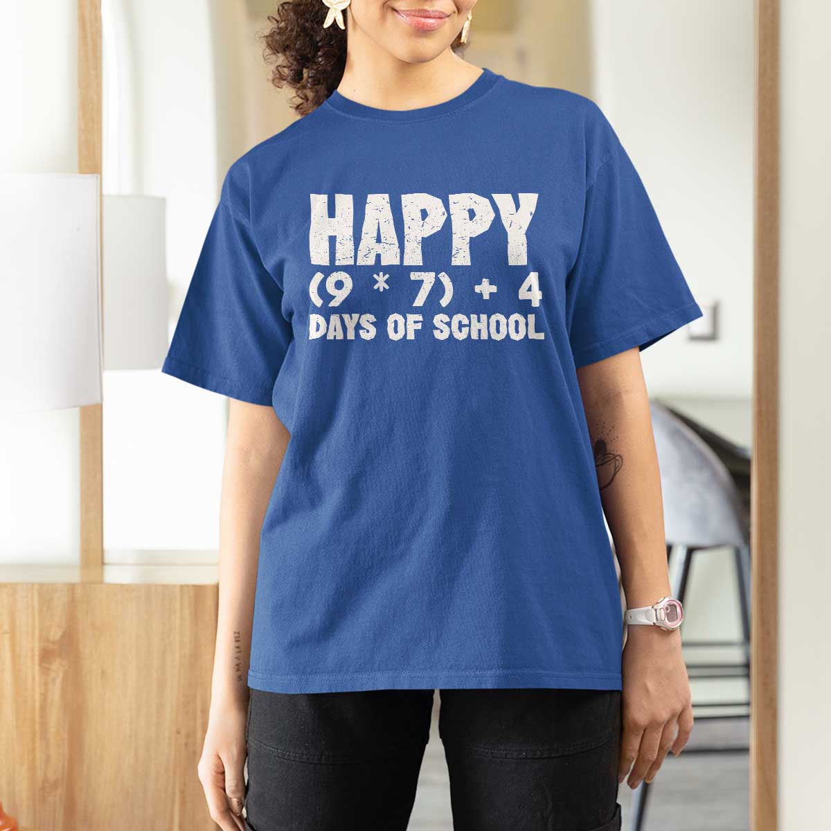 67 Days Of School T Shirt For Women Do The Math 67 Meme Funny Six Seven Teacher - Wonder Print Shop