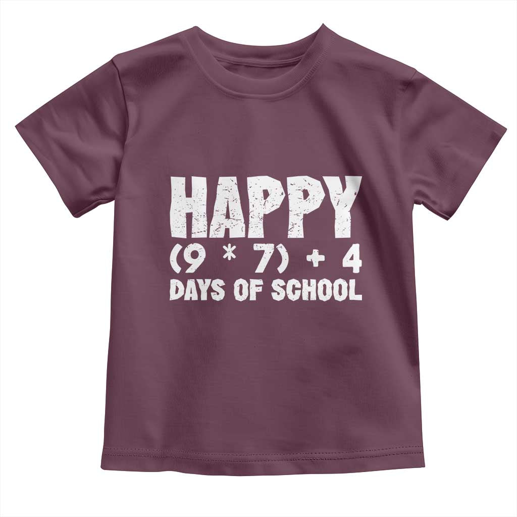 67 Days Of School Toddler T Shirt Do The Math 67 Meme Funny Six Seven Teacher - Wonder Print Shop
