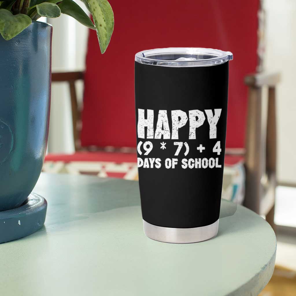67 Days Of School Tumbler Cup Do The Math 67 Meme Funny Six Seven Teacher - Wonder Print Shop