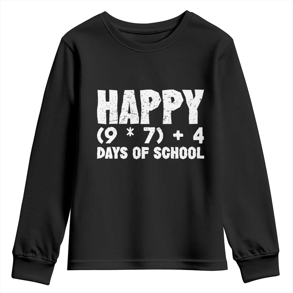 67 Days Of School Youth Sweatshirt Do The Math 67 Meme Funny Six Seven Teacher - Wonder Print Shop
