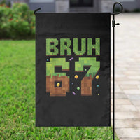 Funny Six Seven Garden Flag 67 Meme 6 7 Boy Game Pixel Number - Wonder Print Shop